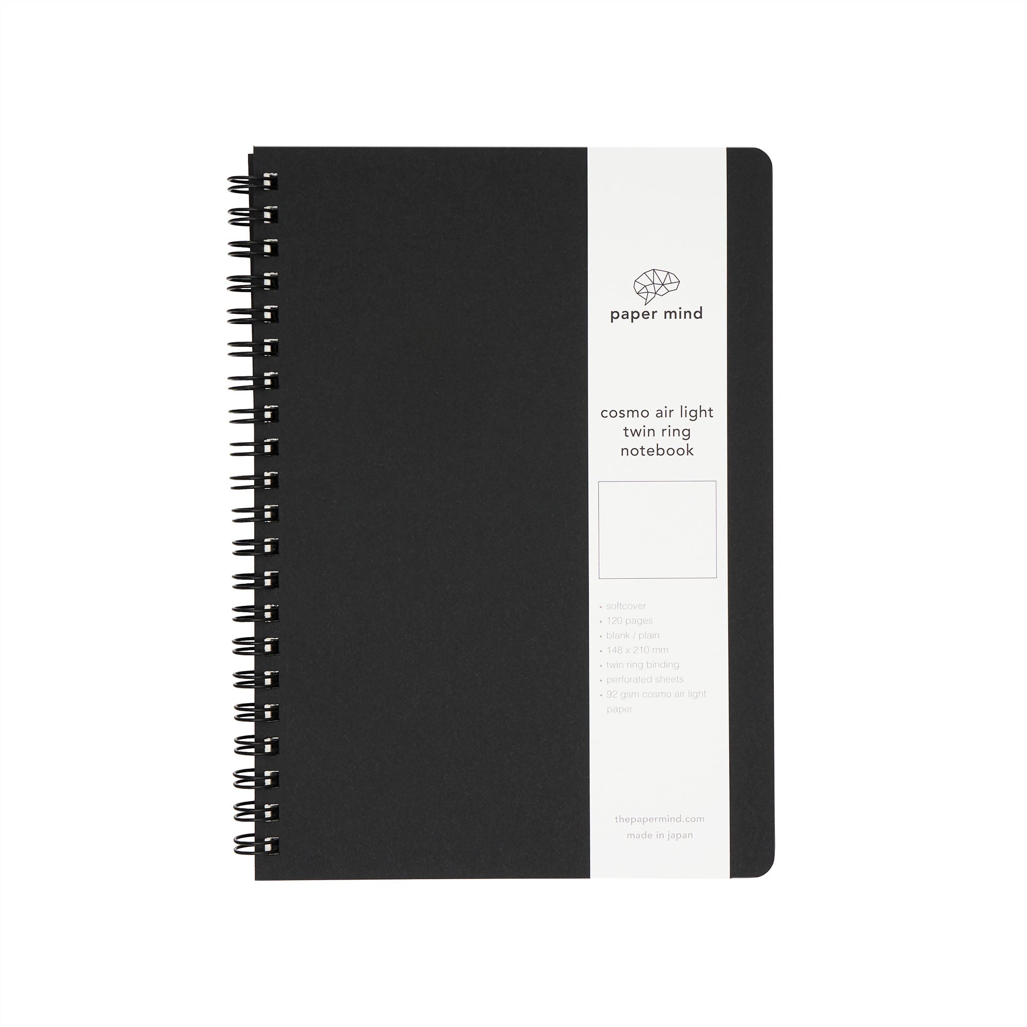 Cosmo Air Light Twin Ring Spiral Fountain Pen Friendly Notebook – The ...