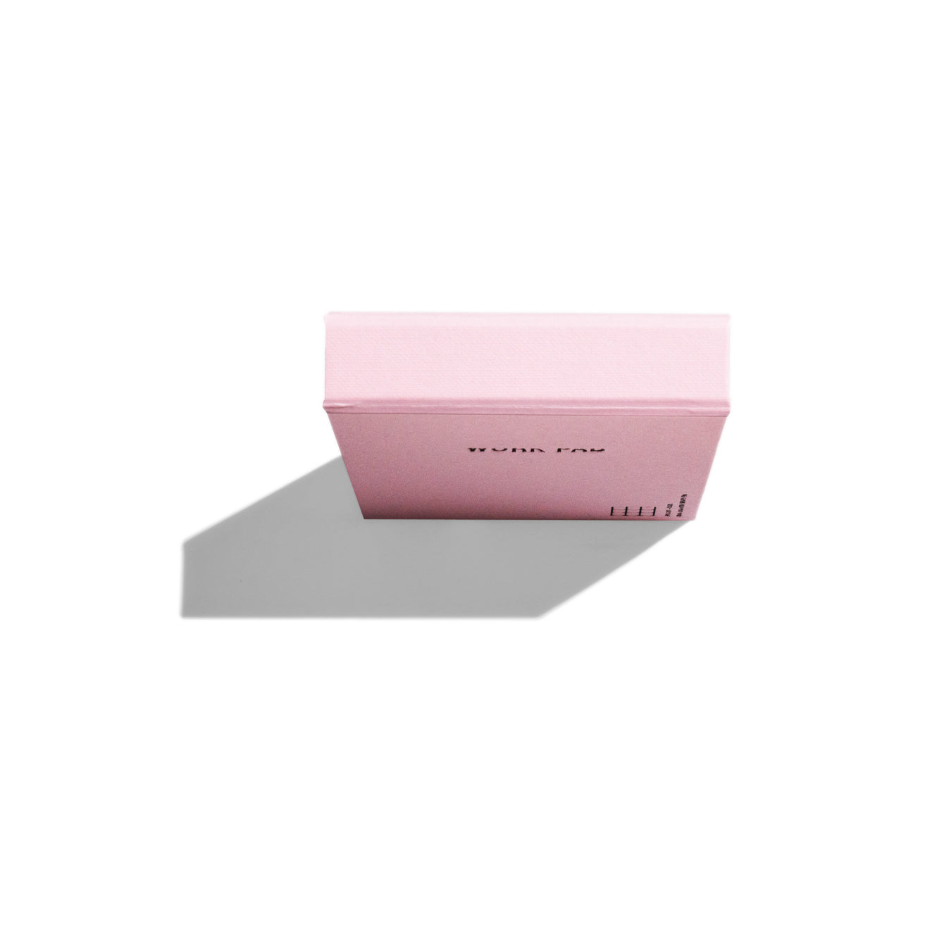 Before Breakfast Work Pad Powder Pink Top - Made in London - fountain pen friendly notepad